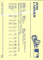 1989 Star Deric Ladnier #43