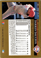 1992 Leaf Black Gold Darren Daulton #335