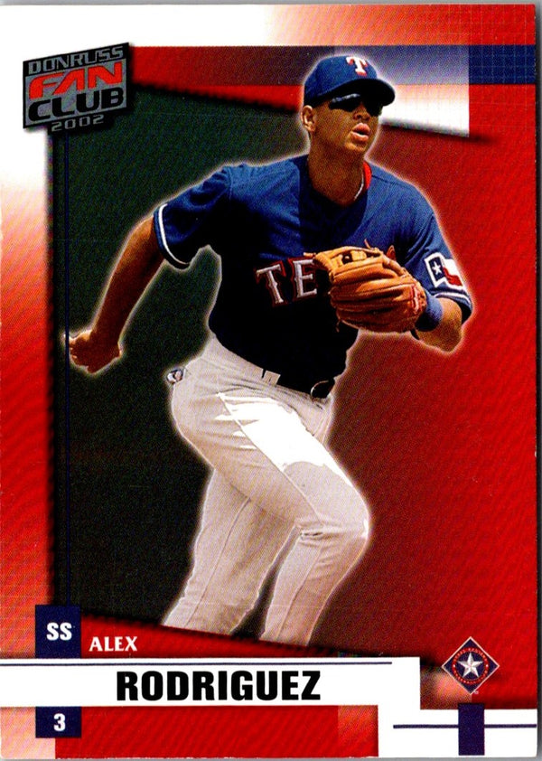 2001 Donruss Alex Rodriguez #1