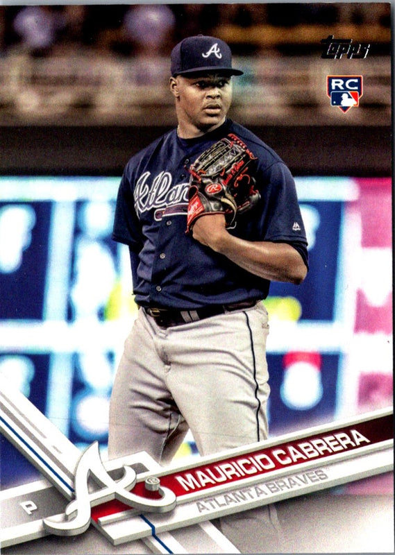 2017 Topps Mauricio Cabrera #455 Rookie