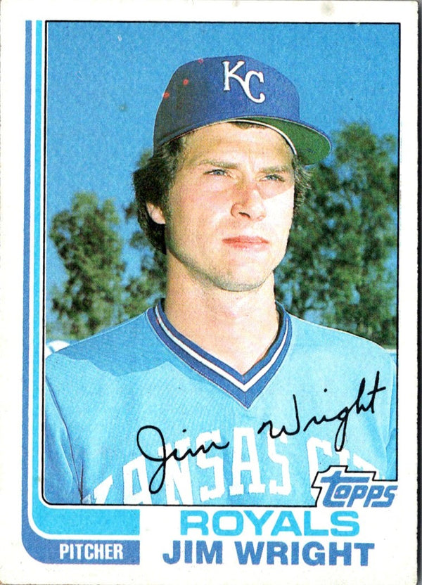 1982 Topps Jim Wright #362