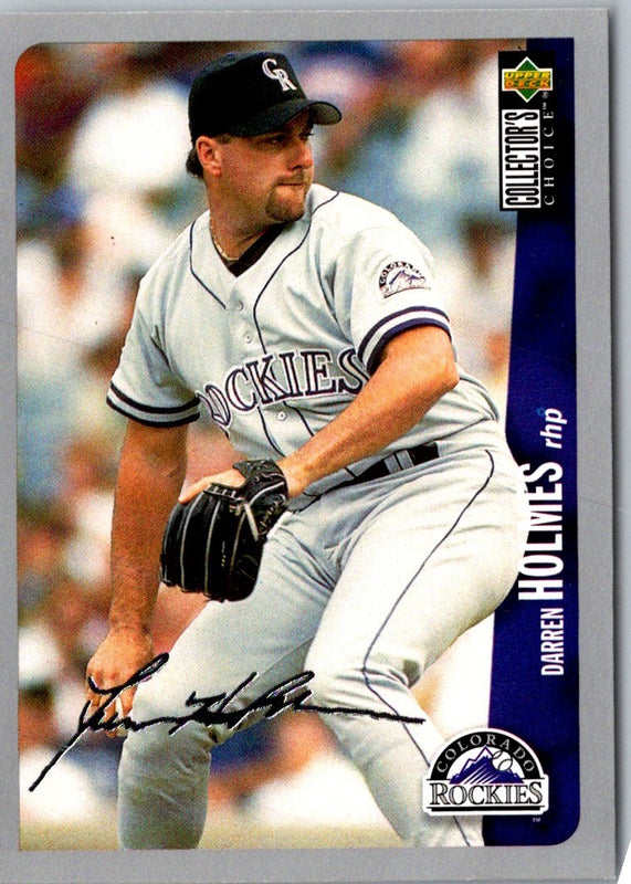 1996 Collector's Choice Darren Holmes #533