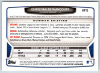 2013 Bowman Christian Bethancourt #BP72