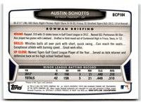 2013 Bowman Chrome Prospects Austin Schotts #BCP184