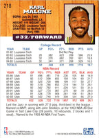 1993 Hoops Karl Malone #218