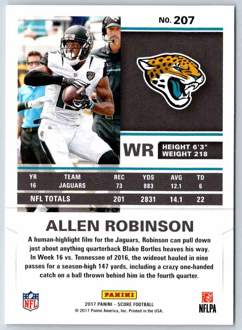 2017 Score Allen Robinson