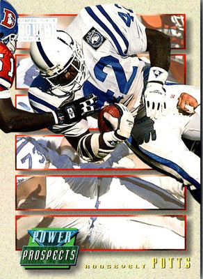1993 Pro Set Power Update Moves Roosevelt Potts #PP14