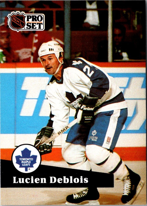 1991 Pro Set Lucien DeBlois #491