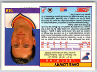 1991 Score Canadian English Dave Lowry #149
