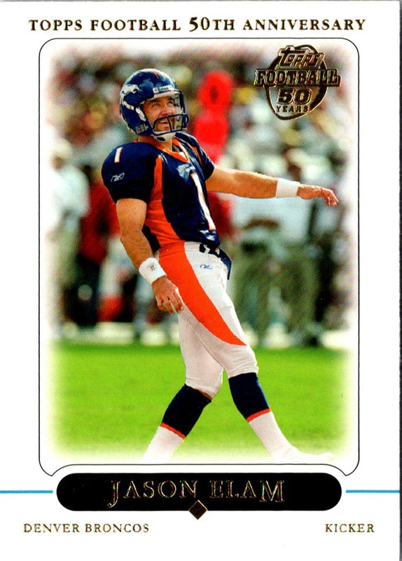 2005 Topps Jason Elam #75