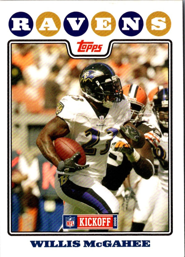 2008 Topps Kickoff Willis McGahee #62