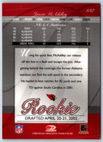 2002 Donruss Elite Jason McAddley #132 Rookie 073/400