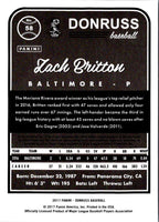 2017 Donruss Zach Britton #58