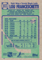 1990 Topps Lou Franceschetti #303 Rookie