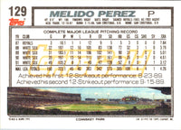 1992 Topps Melido Perez #129