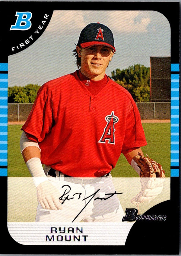 2005 Bowman Draft Picks & Prospects Ryan Mount #BDP45 Rookie