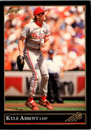 1992 Leaf Black Gold Kyle Abbott