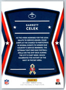 2017 Donruss Salute to Service Garrett Celek