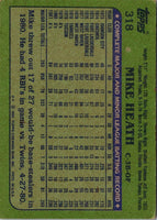 1982 Topps Mike Heath #318