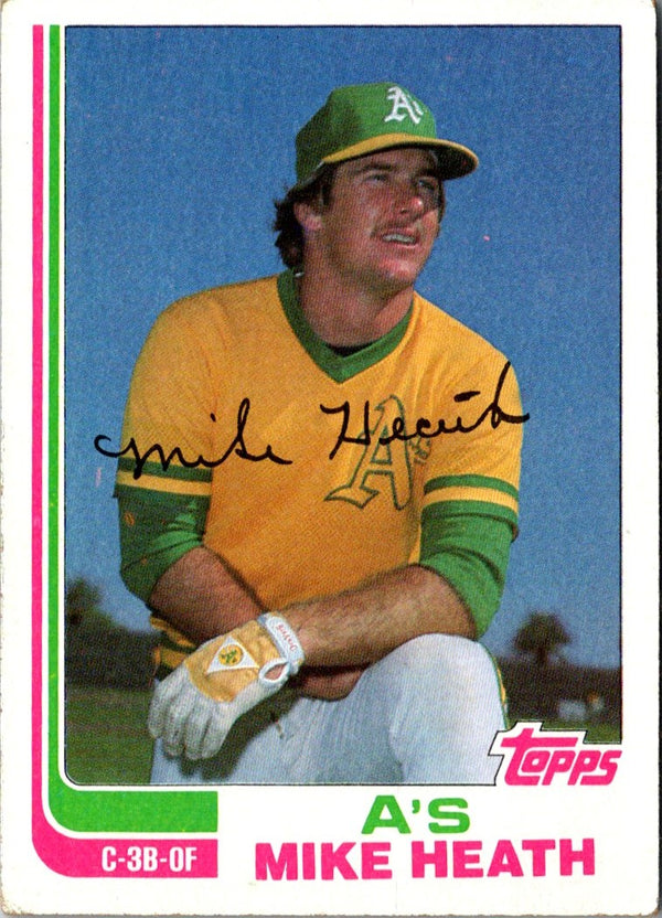 1982 Topps Mike Heath #318