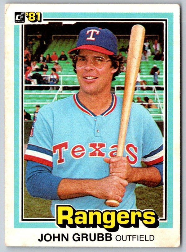 1981 Donruss John Grubb #148