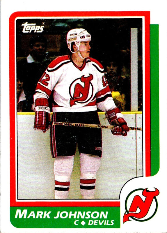 1986 Topps Mark Johnson #112