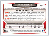 2014 Bowman Ronnie Freeman #BP51