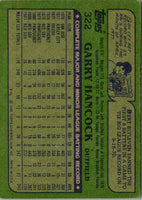 1982 Topps Garry Hancock #322