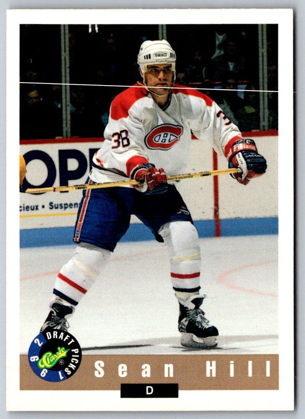 1992 Classic Draft Picks Sean Hill #101