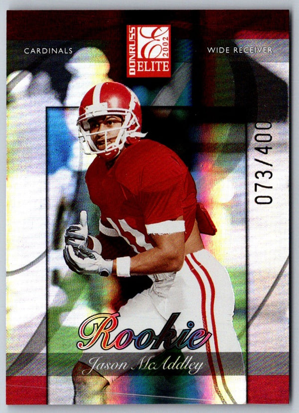 2002 Donruss Elite Jason McAddley #132 Rookie 073/400