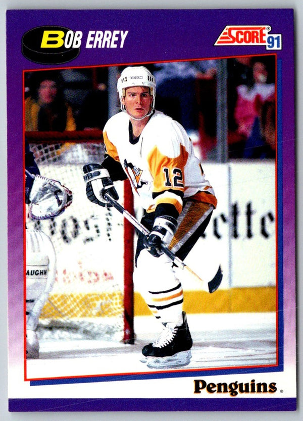 1991 Score Canadian English Bob Errey #169