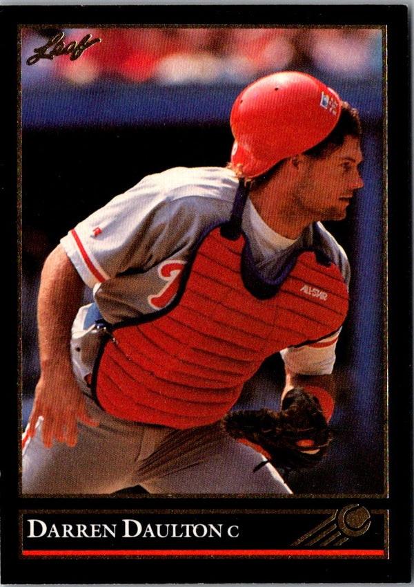 1992 Leaf Black Gold Darren Daulton #335