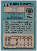 1988 Topps Harry Hamilton