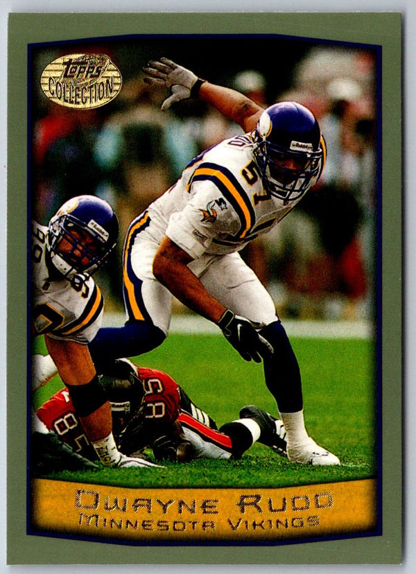 1999 Topps Collection Dwayne Rudd #238