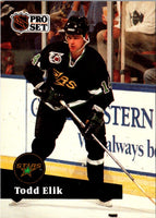 1991 Pro Set Todd Elik #410