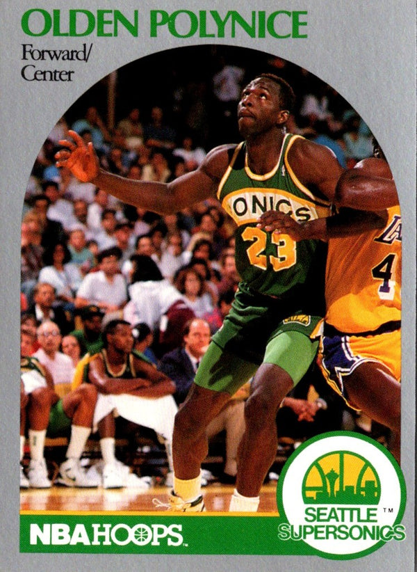 1990 Hoops Olden Polynice #283