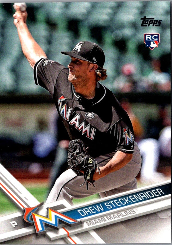 2017 Topps Update Drew Steckenrider #US29 Rookie