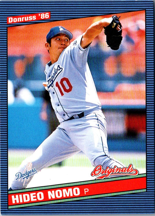 2002 Donruss Originals Hideo Nomo #317