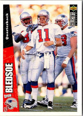 1996 Collector's Choice Drew Bledsoe #96
