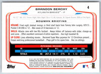2014 Bowman Brandon Beachy #4