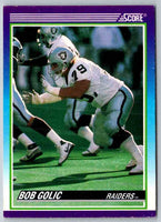 1990 Score Bob Golic #512