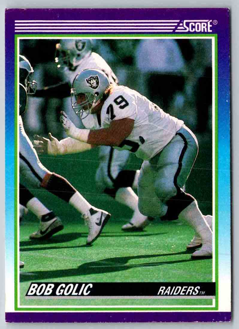 1990 Score Bob Golic