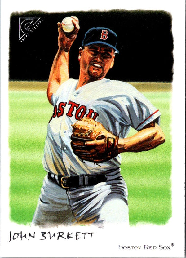 2002 Topps Gallery John Burkett #41