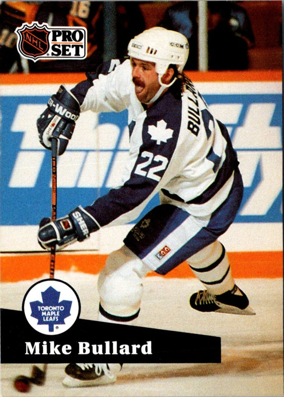 1991 Pro Set Mike Bullard #496