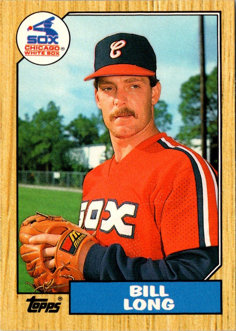 1987 Topps Traded Bill Long