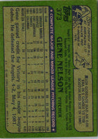 1982 Topps Gene Nelson #373 Rookie