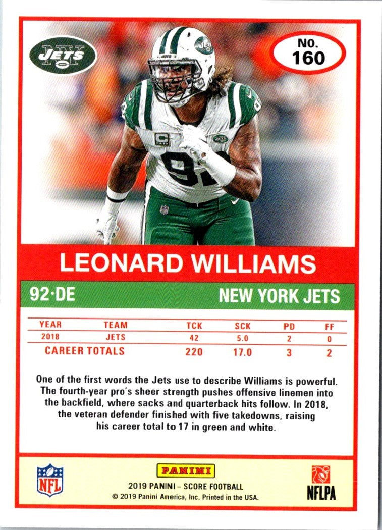 2019 Score Leonard Williams