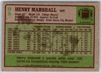 1985 Topps Henry Marshall #95