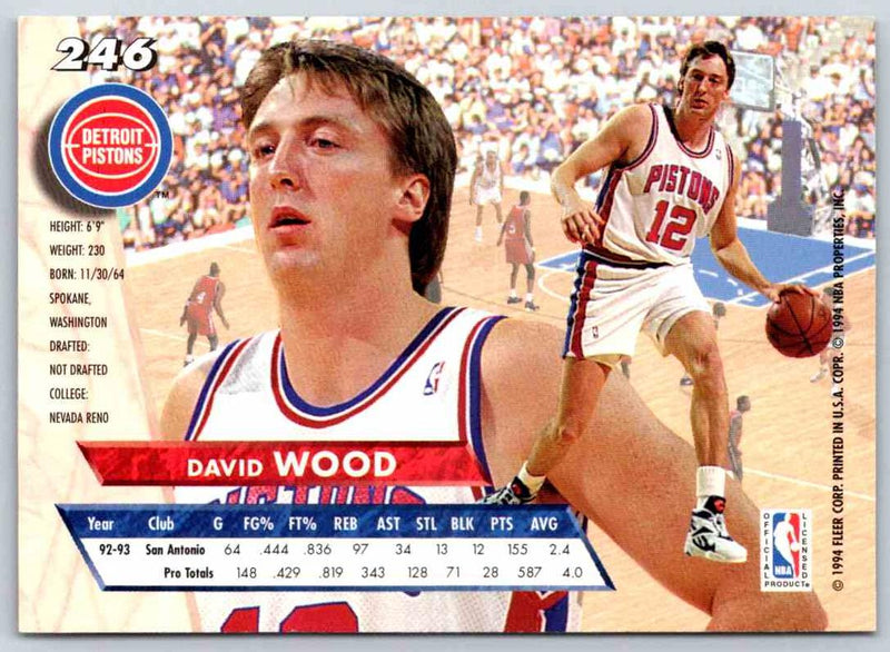 1992 Fleer Ultra David Wood