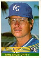1984 Donruss Paul Splittorff #521